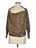 Stylewe Brown Long Sleeve Blouse Size M - photo 1