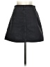 Jeans Solid Black Denim Skirt Size XS - photo 2