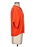 Industry 100% Polyester Orange Short Sleeve Blouse Size XS - photo 4