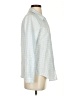 Joie 100% Cotton Checkered-gingham Blue Long Sleeve Button-Down Shirt Size XS - photo 4