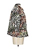 Erin London Animal Print Silver Jacket Size L - photo 4