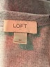 Ann Taylor LOFT Outlet 100% Cotton Gray Pullover Sweater Size M - photo 7