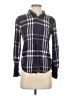 Rails 100% Rayon Gray Long Sleeve Button-Down Shirt Size S - photo 1