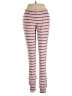 Jasmine & Ginger Stripes Red Active Pants Size S - photo 1