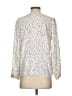 Gap 100% Rayon Polka Dots Ivory 3/4 Sleeve Blouse Size S - photo 2