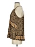 Plenty By Tracy Reese Brown Tan Sleeveless Blouse Size S - photo 5
