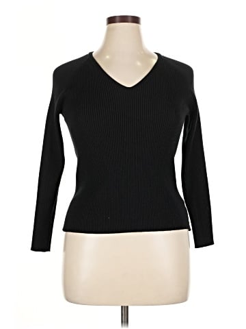 Scoop Pullover Sweater (view 1)