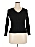 Scoop Black Pullover Sweater Size XL - photo 1