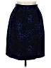 Kasper A.S.L. 100% Polyester Animal Print Blue Formal Skirt Size 8 - photo 1