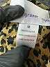 Susan Graver 100% Polyester Animal Print Gold Short Sleeve Blouse Size M - photo 8