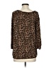 MICHAEL Michael Kors 100% Rayon Brown 3/4 Sleeve Blouse Size S - photo 2
