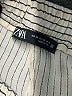 Zara Stripes Ivory Casual Pants Size XS - photo 6