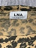 LNA Animal Print Brown Pullover Sweater Size S - photo 7