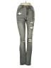 Refuge Hearts Gray Jeans Size 0 - photo 1