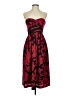 Tibi Hearts Red Cocktail Dress Size 4 - photo 1