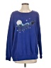 Hybrid Apparel Graphic Blue Pullover Sweater Size 00 - photo 1