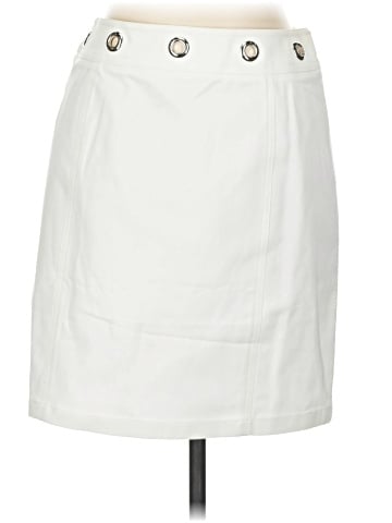 Etcetera Faux Leather Skirt (view 1)