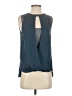Rebecca Taylor 100% Silk Blue Blouse Size 4 - photo 1