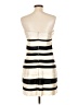 BCBGMAXAZRIA 100% Polyester Stripes Ivory Casual Dress Size 12 (petite) - photo 2