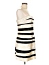 BCBGMAXAZRIA 100% Polyester Stripes Ivory Casual Dress Size 12 (petite) - photo 4