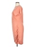 Express Solid Orange Casual Dress Size XL - photo 5