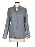 Unbranded Gray Long Sleeve Blouse Size L - photo 1
