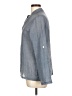 Unbranded Gray Long Sleeve Blouse Size L - photo 5