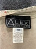 Alex Evenings 100% Polyester Tan Ivory Cardigan Size 10 - photo 6