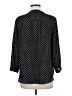 Vince Camuto 100% Polyester Polka Dots Black 3/4 Sleeve Blouse Size M - photo 2