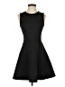 Theory Solid Black Cocktail Dress Size 2 - photo 1