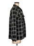 Cathy Plaid Black Long Sleeve Blouse Size M - photo 4