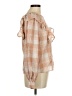 Aura Orange Long Sleeve Blouse Size M - photo 4