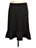 NY Collection Solid Black Formal Skirt Size M - photo 2