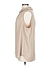 Anne Klein 100% Polyester Tan Sleeveless Blouse Size L (estimated) - photo 5