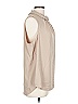 Anne Klein 100% Polyester Tan Sleeveless Blouse Size L (estimated) - photo 4