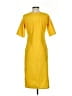 Assorted Brands Graphic Yellow Casual Dress Size S - photo 2