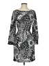 Ann Taylor LOFT Paisley Gray Casual Dress Size XS - photo 1