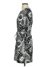 Ann Taylor LOFT Paisley Gray Casual Dress Size XS - photo 5