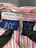 DCC Stripes Pink Sleeveless Blouse Size L - photo 7