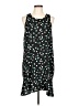 Leith 100% Polyester Polka Dots Green Casual Dress Size L - photo 1