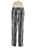 The Kooples 100% Polyester Animal Print Silver Casual Pants Size S - photo 2