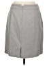 J.Crew 100% Polyester Solid Gray Casual Skirt Size 8 - photo 2