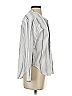Adriano Goldschmied 100% Cotton Stripes White Long Sleeve Button-Down Shirt Size XS - photo 4