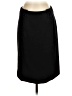 Talbots 100% Cotton Solid Black Formal Skirt Size 4 - photo 1