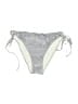 Unbranded Stripes Ivory Swimsuit Bottoms Size M - photo 1