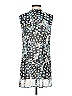CAbi 100% Polyester Silver Sleeveless Blouse Size S - photo 2