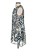 CAbi 100% Polyester Silver Sleeveless Blouse Size S - photo 5
