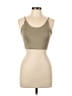 showpo Tan Sleeveless Top Size 10 - photo 1