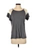 AvidLove Gray Short Sleeve Top Size S - photo 1