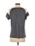 AvidLove Gray Short Sleeve Top Size S - photo 2